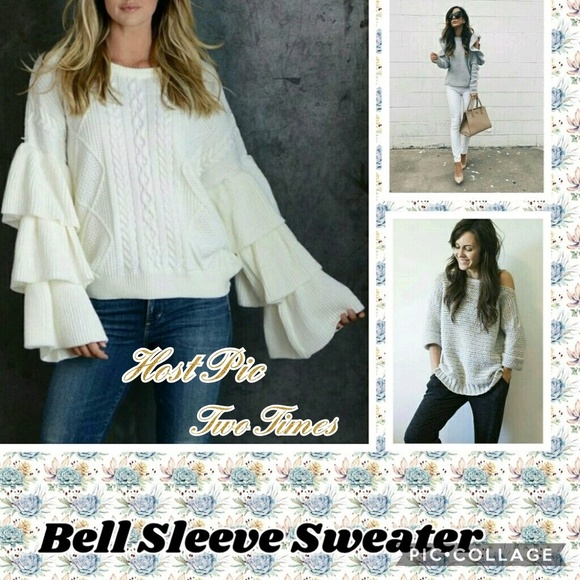 Simply Conture Other - BELL SLEEVE SWEATER/SWEET SALE 🎅